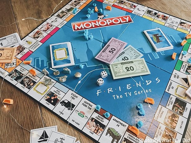 friends monopoly board game